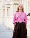 Make a STRIPED SHIRT the key piece this season