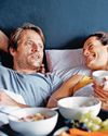 Is eating in bed GROSS or GLORIOUS?