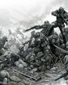 PAINT EPIC BATTLES IN TRADITIONAL INK