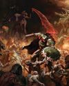 CREATE A DEMONIC VIDEO GAME COVER CREATE A DEMONIC VIDEO GAME COVER
