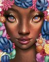 Clip Studio Paint: PAINT AN ORNATE FLORAL PORTRAIT