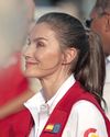 Letizia, la reina del chaleco rojo Letizia, la reina del chaleco rojo