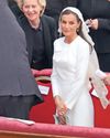 La Reina Letizia deslumbra en la misa de León XIV2