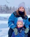 Toñi Moreno se escapa a Laponia con su hija3