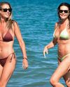 MARÍA JOSÉ SUÁREZ Y ELISABETH REYES VACACIONES DE «MISSES» Y AMIGAS... CON SABOR A FAMILIA ¡HOLA! Spain