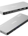 PLUGABLE THUNDERBOLT DOCKING STATION WITH DISPLAYLINK (TBT-6950PD): ADD UP TO FOUR EXTERNAL DISPLAYS PLUGABLE THUNDERBOLT DOCKING STATION WITH DISPLAYLINK (TBT-6950PD): ADD UP TO FOUR EXTERNAL DISPLAYS