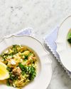 Dinner for two: One-pan risoni with fetta, peas & tuna29