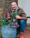 Potting on a winter show