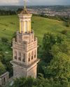 Tower of light and dark