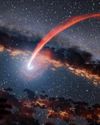 Rogue wandering black hole eats star Rogue wandering black hole eats star10
