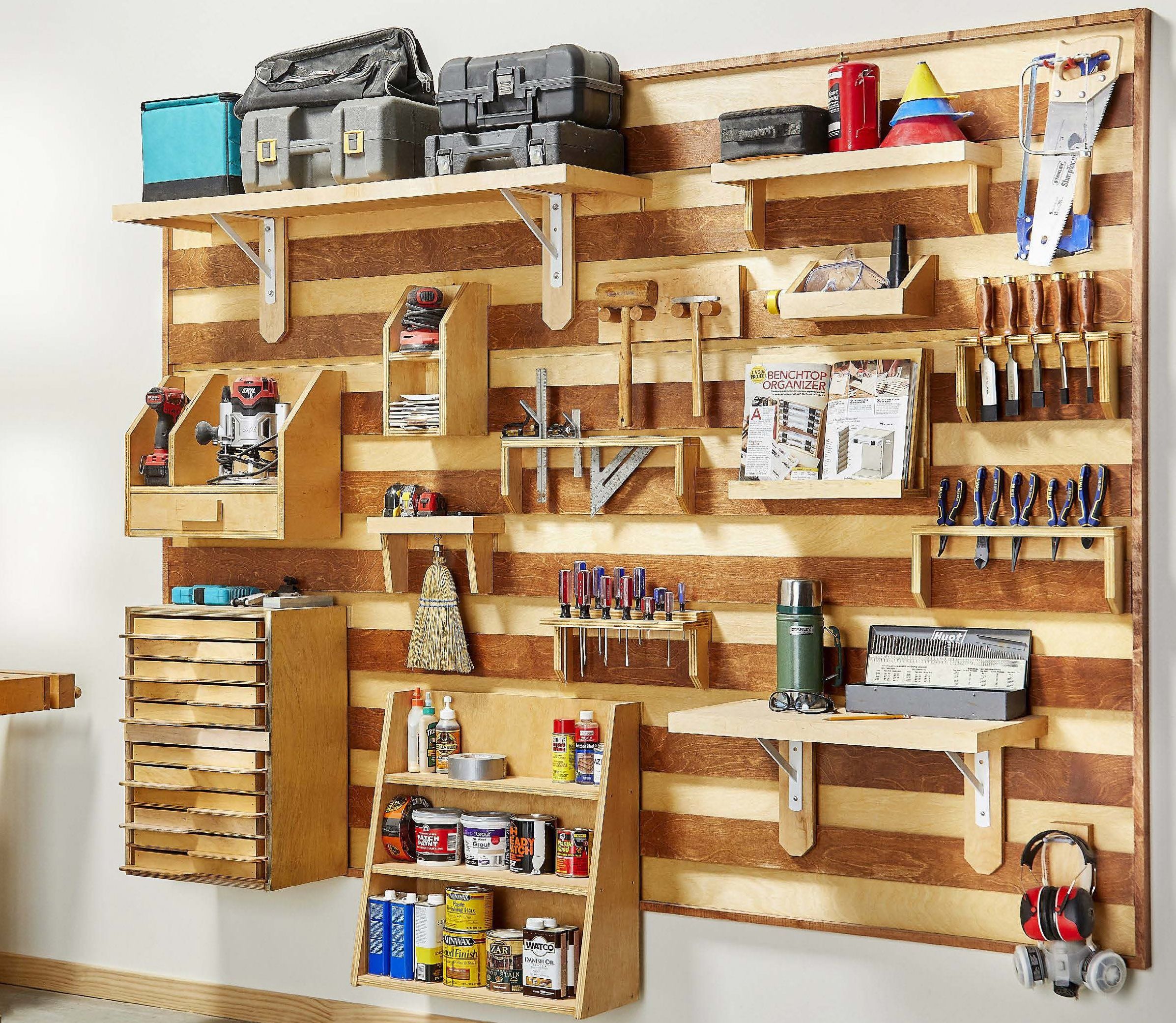 French Cleat Tool Wall