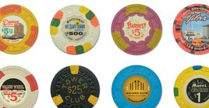 Vintage Casino Chips