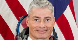 US ASTRONAUT LAUNCHING NEXT MONTH MAY SPEND YEAR IN SPACE